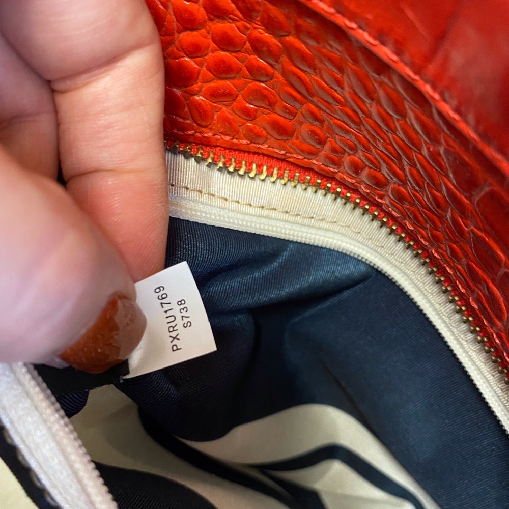 Kate Spade NY Stevie Carlsbad Red Large Satchel NWT - Picture 11 of 12